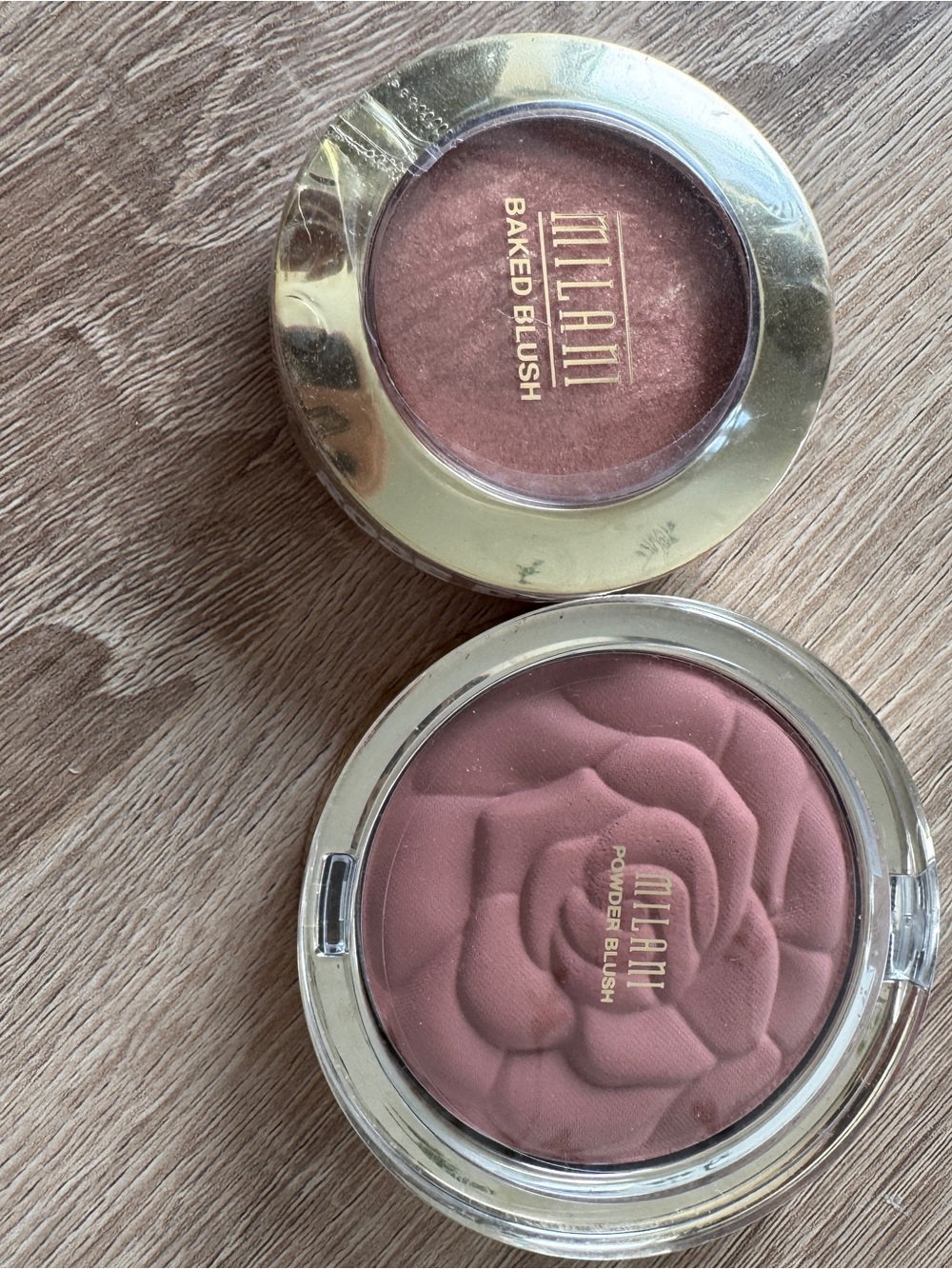 NEW Milani pink blushes baked blush powder blush price for both